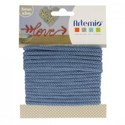 Fil de tricotin - Bleu - 5 mm x 5 m - Artemio - couleur variant