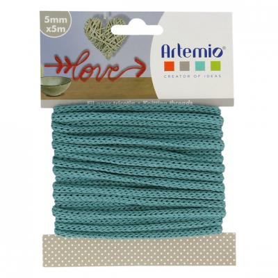 Fil de tricotin - Bleu gris - 5 mm x 5 m - Artemio - couleur variant