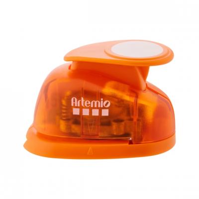 Artemio VIHCP213 Perforatrice, Plastique, Orange, 8,5 x 5 x 12 cm