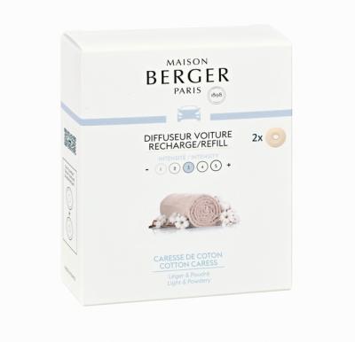 Recharges Diffuseur voiture Caresse de Coton Blanc Maison Berger