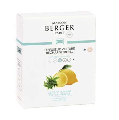 Recharges pour diffuseur de voiture Verveine - Berger - - C&eacute;ramique