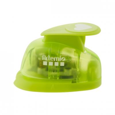 Artemio VIHCP140 Petite Perforatrice &agrave; Levier, Plastique, vert, 1.6 cm
