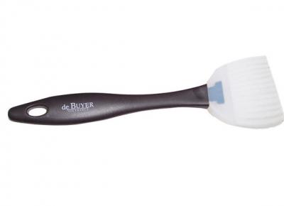 Pinceau p&acirc;tissier en silicone L19.5 x l4.5 cm Multicolore De Buyer