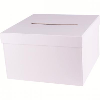 MegaCrea DIY Urne en Carton carr&eacute;e pour cagnotte Cadeau 24,5 cm
