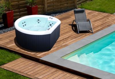 NetSpa Spa rigide HALFMOON 4 Places NetSpa