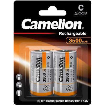 Camelion - Lot de 2 Accu Rechargeable NiMh Baby C 3500 mAh 1,2V