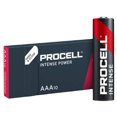 Duracell 10 Piles Alcalines AAA / LR03 Duracell Procell Intense