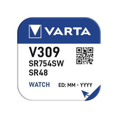 Pile bouton 309 oxyde dargent Varta 73 mAh 1.55 V 1 pc(s)