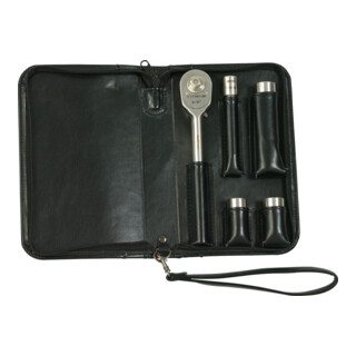 KS TOOLS 965.2010 Jeu de douilles et cliquet TITANplus 3/8'', 5 pi&egrave;ces