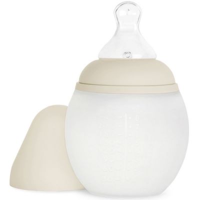 Biberon en silicone m&eacute;dical 240 ml Beige Elhee