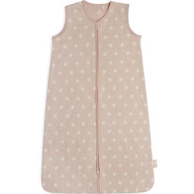 Gigoteuse sans manches rose avec petits soleils - 110CM