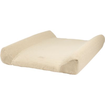 Nobodinoz - Wabi Sabi Housse pour matelas &agrave; langer, 50 x 70 cm, ginger