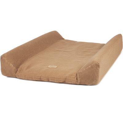 Nobodinoz - Wabi Sabi Housse pour matelas &agrave; langer, 50 x 70 cm, s&eacute;same