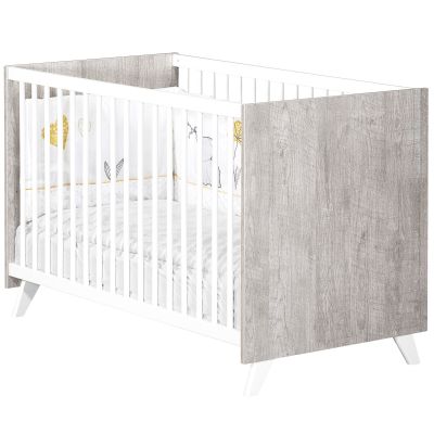 BABYPRICE LIT BEBE 120 x 60 SCANDI GRIS
