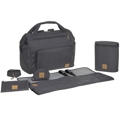 L&auml;ssig 1103016245 Goldie Twin Sac &agrave; Langer Anthracite 1103016245