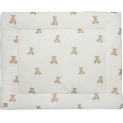 Jollein - Couverture pour b&eacute;b&eacute;, 75 x 95 cm, Teddy Bear, multicolore