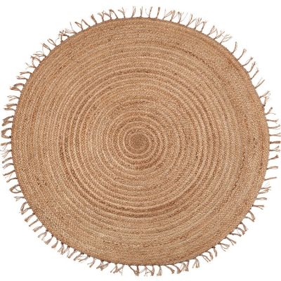 Tapis ronc en jute 140 cm ABHA - Nattiot