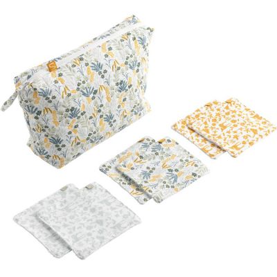 Trousse De Toilette B&eacute;b&eacute; Avec Carr&eacute;s &Eacute;ponge Promenons Nous
