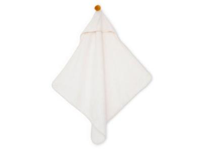 Cape de bain So Cute en coton bio 73x73 cm natural