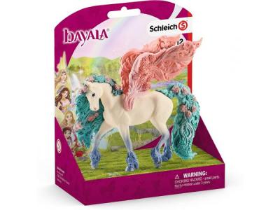 SCHLEICH - P&eacute;gase aux fleurs - 70590 - Gamme : bayala&reg;
