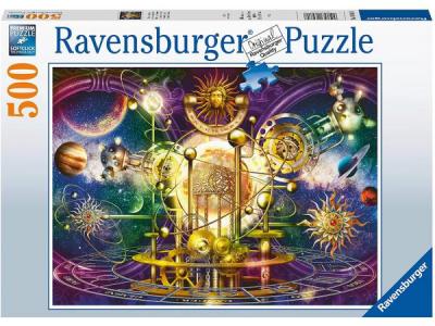 Puzzle 500 pi&egrave;ces : Syst&egrave;me solaire dor&eacute; Coloris Unique