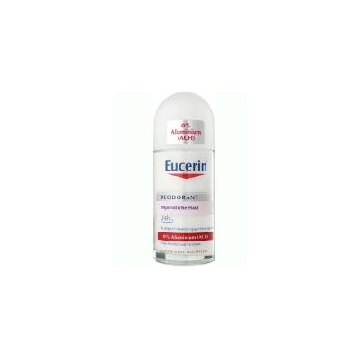 Eucerin D&eacute;odorant sans Aluminium 48h Roll on Peaux Sensibles 50 ml