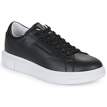 Armani Exchange Venice avec Logo en Relief, Basket Homme, Noir, 41 EU