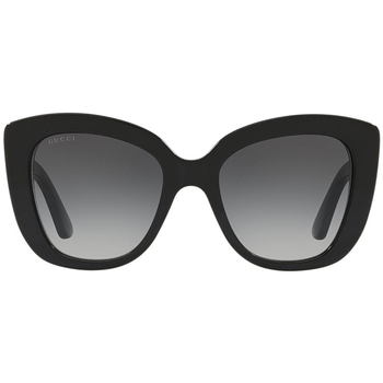 Gucci Lunettes de Soleil GG0327S Black/Grey Shaded 52/20/140 femme