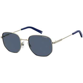 Lunettes de soleil Polaroid Pld 2081/s/x col. 3yg/c3 Hommes Carr&eacute; Or