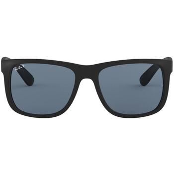 Lunettes de soleil pour homme RAYBAN Noir RB 4165 JUSTIN 622/2V 55/16
