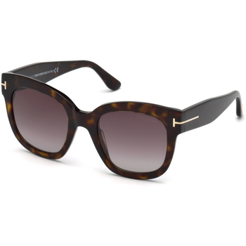 TOM FORD Lunettes de soleil FT0613 52T marron