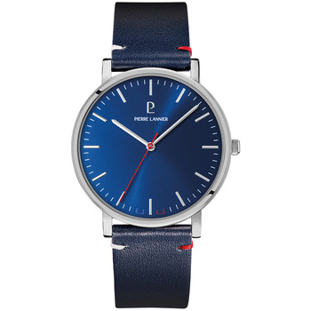 Montre Homme Pierre Lannier Essential - 217G166 Bracelet Cuir Bleu