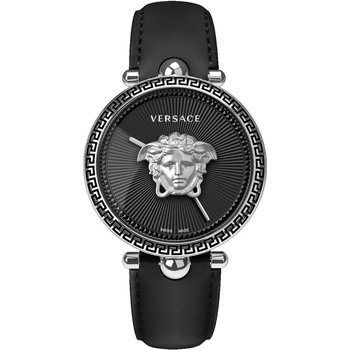 Versace Femme Analogique Quartz Montre avec Bracelet en Cuir VECO01622