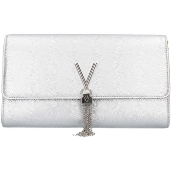 VALENTINO VBS1R401G Sac &agrave; Main Bandouli&egrave;re - Synth&eacute;tique - Argent - Femme
