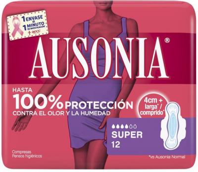 Ausonia - Ausonia Compresas Super Alas Soin intime 1 unit&eacute;
