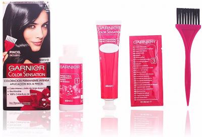 Garnier Color Sensation N&deg;1 Ultra Black 4 pi&egrave;ces
