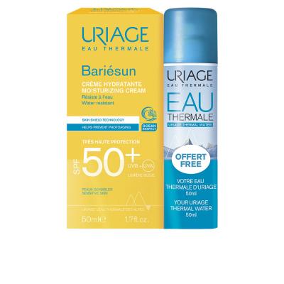 Uriage Bari&eacute;sun Cr&egrave;me Hydratante SPF50 50Ml et Eau Thermale 50Ml