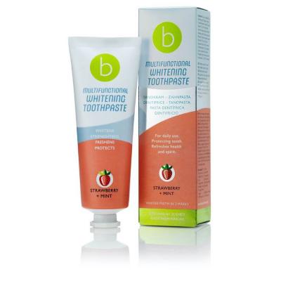 Beconfident Dentifrice Blanchissant Multifonctionnel Fraise et