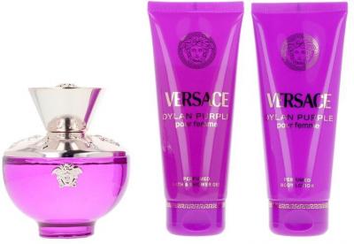 Coffrets de parfums Versace &Eacute;tui Dylan Violet 4 Pi&egrave;ces