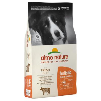 Almo Nature Chien Holistic Medium Boeuf et riz 12 kg