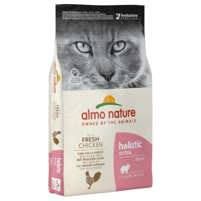 Almo Nature Holistic Kitten poulet, riz pour chaton - 12 kg