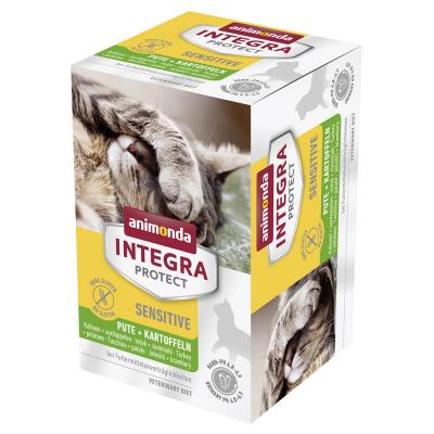 Animonda Integra Protect Adult Sensitive 6 x 100 g - dinde + pomme de terre