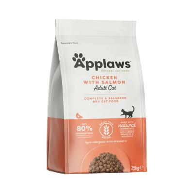 Croquettes Pour Chat Poulet Et Saumon 7500 GR