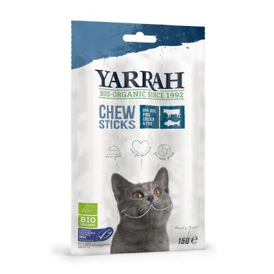 B&acirc;tonnets &agrave; m&acirc;cher Yarrah Bio Natures Finest - 9 x 5 g