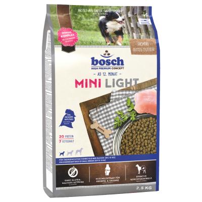 Bosch Tiernahrung Mini Light Adult 2.5kg Dog Food Multicolore 2.5kg