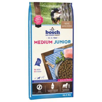 Bosch Tiernahrung Medium Junior 15kg Dog Food Multicolore 15kg