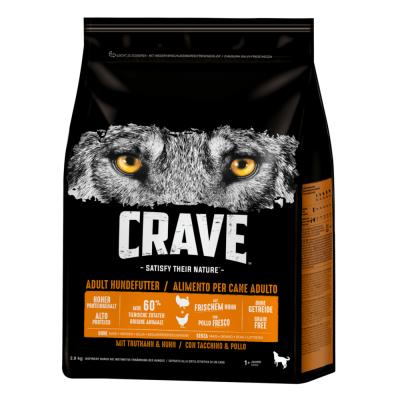 Crave Adult dinde, poulet - 2,8 kg