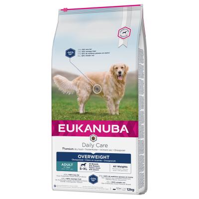 Lots &eacute;conomiques Eukanuba Daily Care - Overweight Adult (2 x 12 kg)