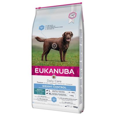 Eukanuba Daily Care Weight Control Large Adult - lot % : 2 x 15 kg