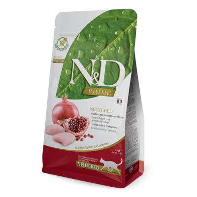 Farmina N&D Grain Free Neutered poulet, grenade - lot % : 2 x 5 kg